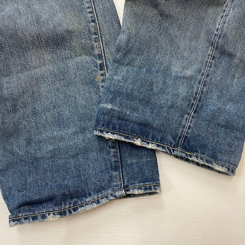 【現状渡し品】【メンズ】 LEVI'S リーバイス 501XX DENIM PANTS 55501-0014 501ダブルエックス デニムパンツ ボトムス 1955年 モデル 復刻 ジーンズ 156-260614-sa-08-tei サイズ：36 カラー：インディゴ 万代Net店