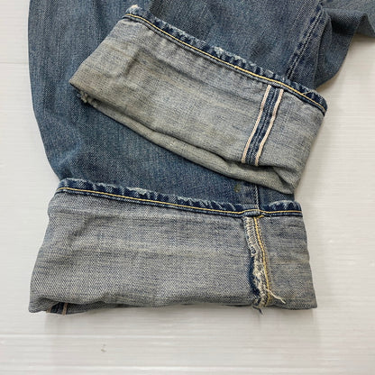 【現状渡し品】【メンズ】 LEVI'S リーバイス 501XX DENIM PANTS 55501-0014 501ダブルエックス デニムパンツ ボトムス 1955年 モデル 復刻 ジーンズ 156-260614-sa-08-tei サイズ：36 カラー：インディゴ 万代Net店