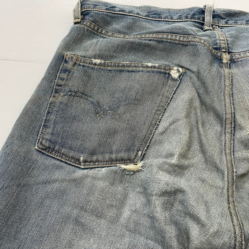 【現状渡し品】【メンズ】 LEVI'S リーバイス 501XX DENIM PANTS 55501-0014 501ダブルエックス デニムパンツ ボトムス 1955年 モデル 復刻 ジーンズ 156-260614-sa-08-tei サイズ：36 カラー：インディゴ 万代Net店