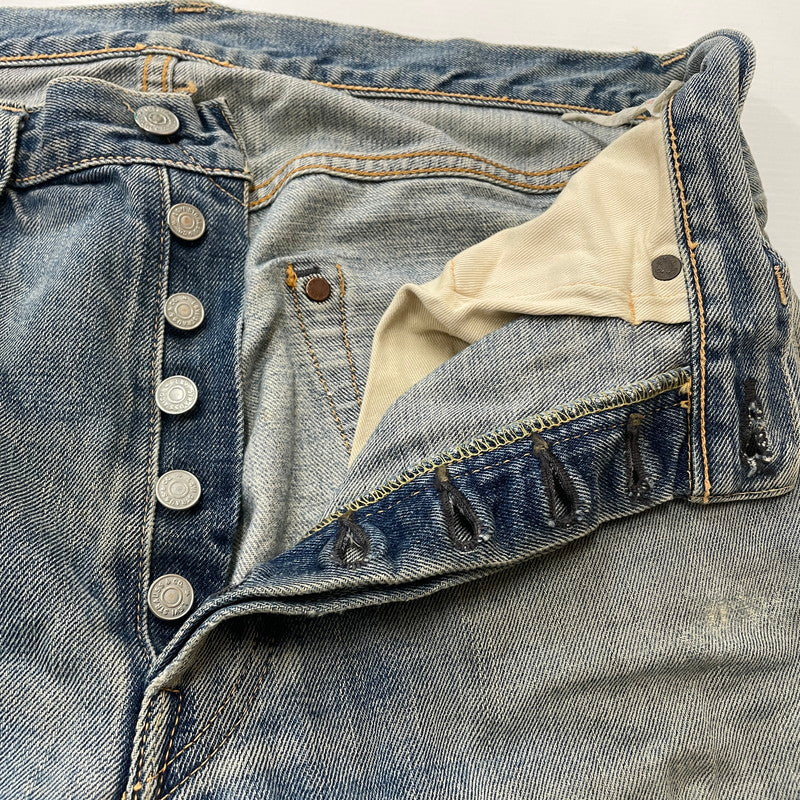 【現状渡し品】【メンズ】 LEVI'S リーバイス 501XX DENIM PANTS 55501-0014 501ダブルエックス デニムパンツ ボトムス 1955年 モデル 復刻 ジーンズ 156-260614-sa-08-tei サイズ：36 カラー：インディゴ 万代Net店
