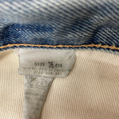【現状渡し品】【メンズ】 LEVI'S リーバイス 501XX DENIM PANTS 55501-0014 501ダブルエックス デニムパンツ ボトムス 1955年 モデル 復刻 ジーンズ 156-260614-sa-08-tei サイズ：36 カラー：インディゴ 万代Net店
