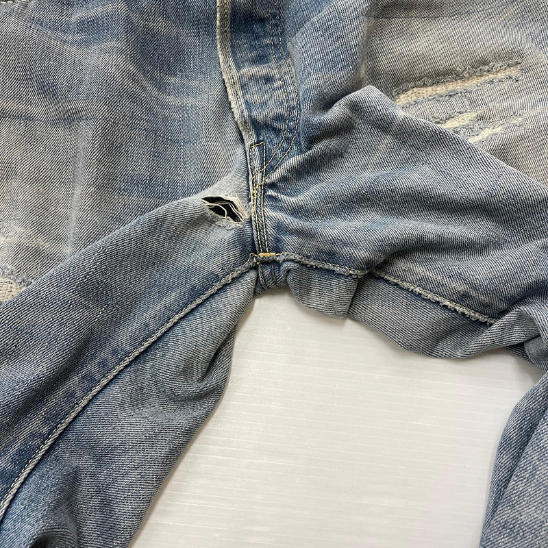 【現状渡し品】【メンズ】 LEVI'S リーバイス 501XX DENIM PANTS LOT55501 501ダブルエックス デニムパンツ ボトムス ジーンズ 1955年 モデル 復刻 156-260614-sa-07-tei サイズ：不明 カラー：インディゴ 万代Net店