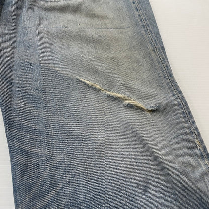 【現状渡し品】【メンズ】 LEVI'S リーバイス 501XX DENIM PANTS LOT55501 501ダブルエックス デニムパンツ ボトムス ジーンズ 1955年 モデル 復刻 156-260614-sa-07-tei サイズ：不明 カラー：インディゴ 万代Net店