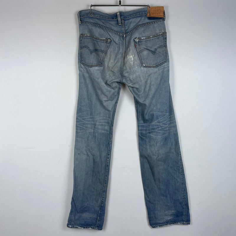 【現状渡し品】【メンズ】 LEVI'S リーバイス 501XX DENIM PANTS LOT55501 501ダブルエックス デニムパンツ ボトムス ジーンズ 1955年 モデル 復刻 156-260614-sa-07-tei サイズ：不明 カラー：インディゴ 万代Net店