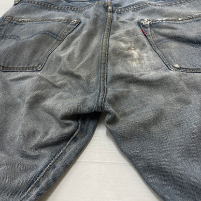 【現状渡し品】【メンズ】 LEVI'S リーバイス 501XX DENIM PANTS LOT55501 501ダブルエックス デニムパンツ ボトムス ジーンズ 1955年 モデル 復刻 156-260614-sa-07-tei サイズ：不明 カラー：インディゴ 万代Net店