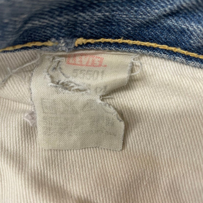 【現状渡し品】【メンズ】 LEVI'S リーバイス 501XX DENIM PANTS LOT55501 501ダブルエックス デニムパンツ ボトムス ジーンズ 1955年 モデル 復刻 156-260614-sa-07-tei サイズ：不明 カラー：インディゴ 万代Net店