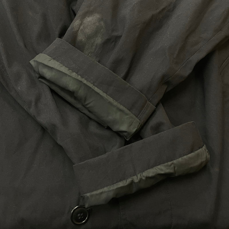 【現状渡し品】【メンズ】 U.S.ARMY ユーエスアーミ 80's RAIN COAT VINTAGE 8405-00-204-3594 80年代 レインコート アウター ヴィンテージ アメリカ軍 145-260614-sa-06-tei サイズ：L カラー：ブラック 万代Net店