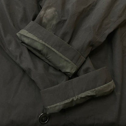 【現状渡し品】【メンズ】 U.S.ARMY ユーエスアーミ 80's RAIN COAT VINTAGE 8405-00-204-3594 80年代 レインコート アウター ヴィンテージ アメリカ軍 145-260614-sa-06-tei サイズ：L カラー：ブラック 万代Net店