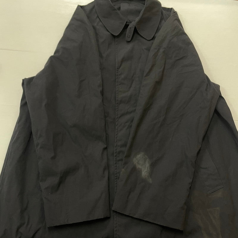 【現状渡し品】【メンズ】 U.S.ARMY ユーエスアーミ 80's RAIN COAT VINTAGE 8405-00-204-3594 80年代 レインコート アウター ヴィンテージ アメリカ軍 145-260614-sa-06-tei サイズ：L カラー：ブラック 万代Net店