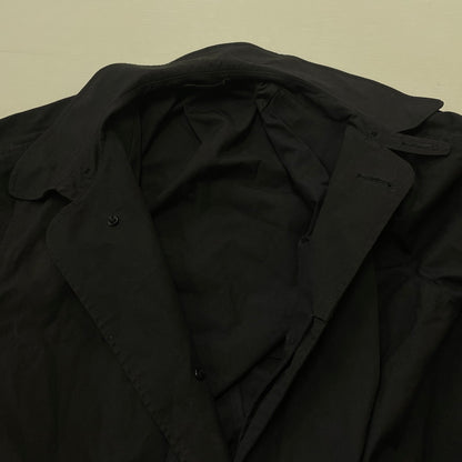 【現状渡し品】【メンズ】 U.S.ARMY ユーエスアーミ 80's RAIN COAT VINTAGE 8405-00-204-3594 80年代 レインコート アウター ヴィンテージ アメリカ軍 145-260614-sa-06-tei サイズ：L カラー：ブラック 万代Net店