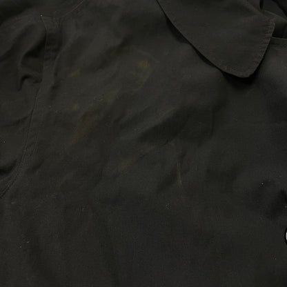 【現状渡し品】【メンズ】 U.S.ARMY ユーエスアーミ 80's RAIN COAT VINTAGE 8405-00-204-3594 80年代 レインコート アウター ヴィンテージ アメリカ軍 145-260614-sa-06-tei サイズ：L カラー：ブラック 万代Net店