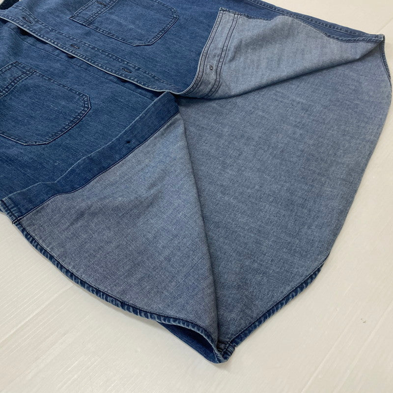 【中古品】【メンズ】 KOJIMA GENES 児島ジーンズ DENIM SHIRT MADE IN JAPAN デニムシャツ トップス 日本製 145-260702-ss-04-tei サイズ：XL カラー：インディゴ 万代Net店