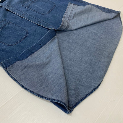 【中古品】【メンズ】 KOJIMA GENES 児島ジーンズ DENIM SHIRT MADE IN JAPAN デニムシャツ トップス 日本製 145-260702-ss-04-tei サイズ：XL カラー：インディゴ 万代Net店