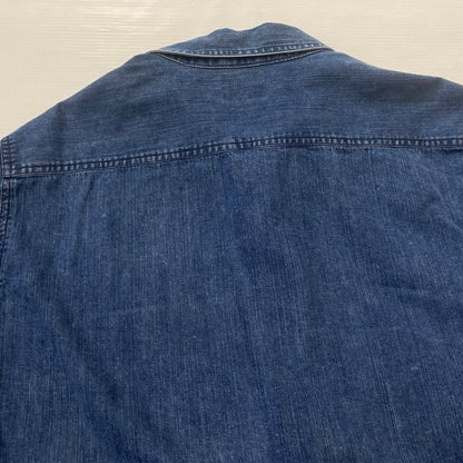 【中古品】【メンズ】 KOJIMA GENES 児島ジーンズ DENIM SHIRT MADE IN JAPAN デニムシャツ トップス 日本製 145-260702-ss-04-tei サイズ：XL カラー：インディゴ 万代Net店
