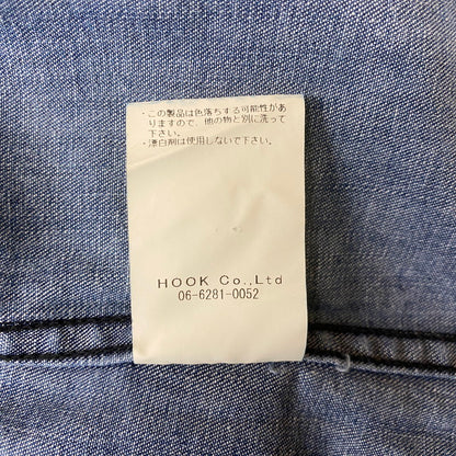 【中古品】【メンズ】 KOJIMA GENES 児島ジーンズ DENIM SHIRT MADE IN JAPAN デニムシャツ トップス 日本製 145-260702-ss-04-tei サイズ：XL カラー：インディゴ 万代Net店