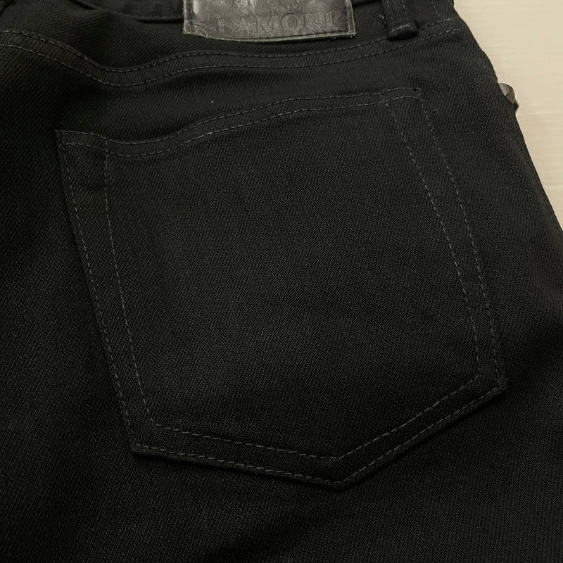 【中古品】【メンズ】 HYSTERIC GLAMOUR ヒステリック グラマー STUDDED STRAIGHT DENIM 0241AP20 スタッズ スリムストレート デニムパンツ ボトムス 151-260615-sa-15-tei サイズ：30 カラー：ブラック 万代Net店