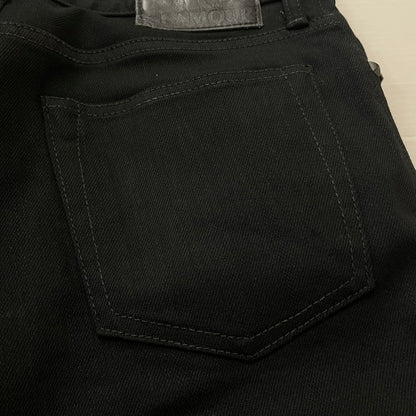 【中古品】【メンズ】 HYSTERIC GLAMOUR ヒステリック グラマー STUDDED STRAIGHT DENIM 0241AP20 スタッズ スリムストレート デニムパンツ ボトムス 151-260615-sa-15-tei サイズ：30 カラー：ブラック 万代Net店