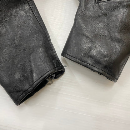【中古品】【メンズ】 SCHOTT ショット DOUBLE BREST RIDERS JACKET 3171060 ダブル ベスト ライダース ジャケット アウター 145-260615-sa-13-tei サイズ：L カラー：ブラック 万代Net店