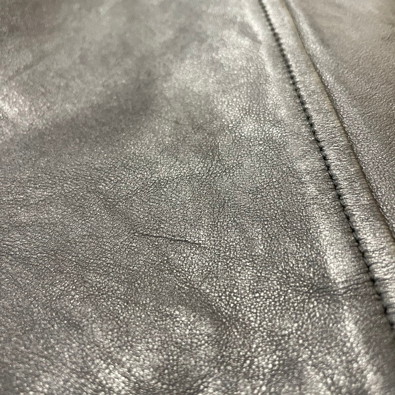 【中古品】【メンズ】 SCHOTT ショット DOUBLE BREST RIDERS JACKET 3171060 ダブル ベスト ライダース ジャケット アウター 145-260615-sa-13-tei サイズ：L カラー：ブラック 万代Net店