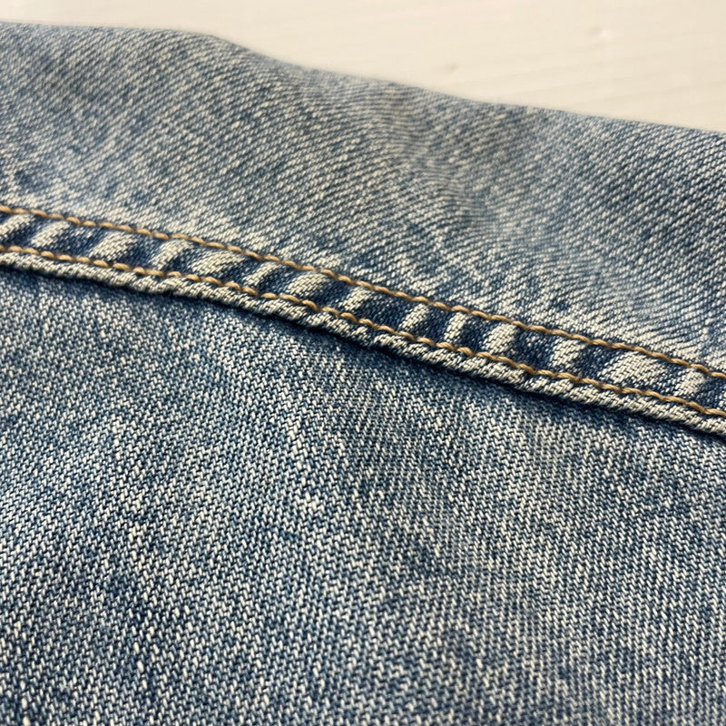 【中古品】【メンズ】 CALVIN KLEIN カルバンクライン 90’ｓ COVERALL DENIM JACKET 90年代 カバーオール デニム ジャケット アウター 141-260615-sa-12-tei サイズ：XL カラー：インディゴ 万代Net店