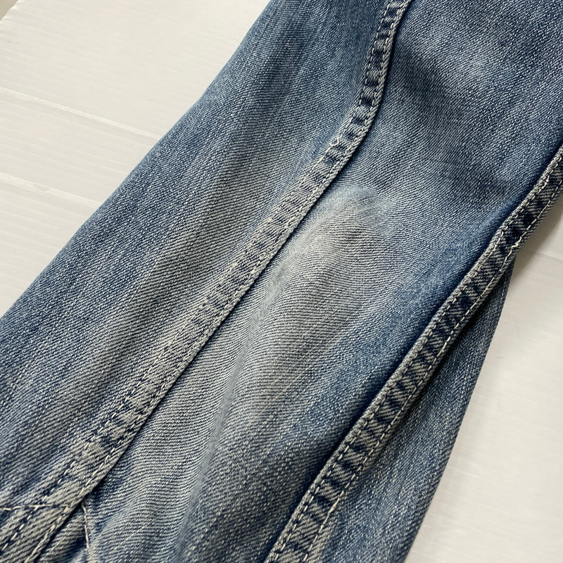 【現状渡し品】【メンズ】 JOUNAL STANDARD ジャーナル スタンダード USED PROCESSING NOCOLLAR COVERALL ユーズド 加工 ノーカラーカバーオール アウター 147-260830-sa-09-tei サイズ：M カラー：インディゴ 万代Net店