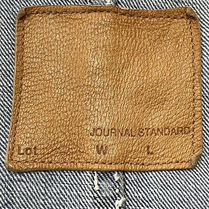 【現状渡し品】【メンズ】 JOUNAL STANDARD ジャーナル スタンダード USED PROCESSING NOCOLLAR COVERALL ユーズド 加工 ノーカラーカバーオール アウター 147-260830-sa-09-tei サイズ：M カラー：インディゴ 万代Net店