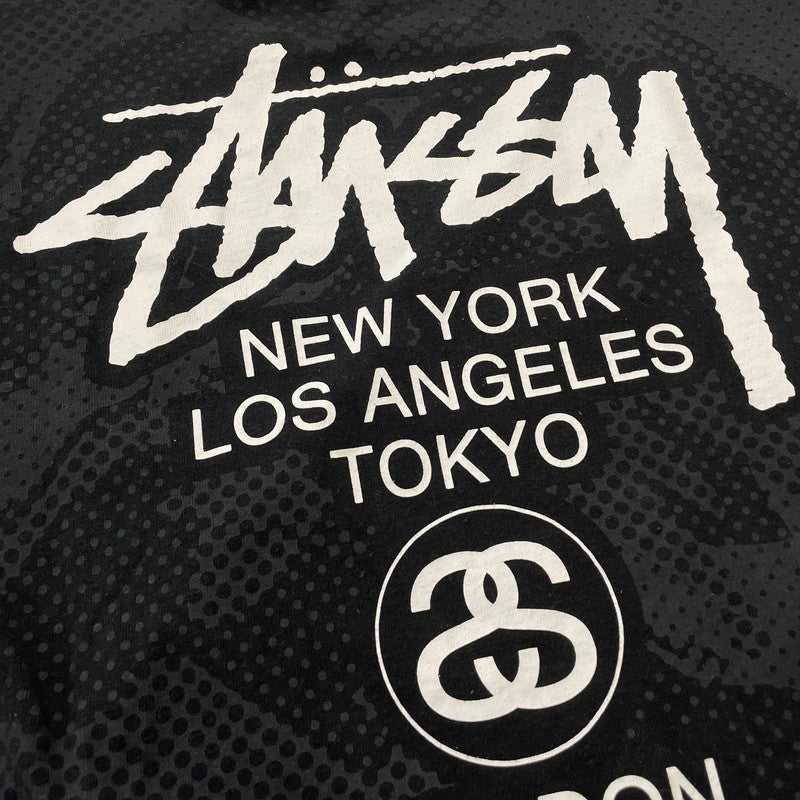 【中古品】【メンズ】 STUSSY ステューシー 00's S/S TEE 2000年代 ショートスリーブ Ｔシャツ 半袖 トップス 142-260618-sa-16-tei サイズ：M カラー：ブラック 万代Net店