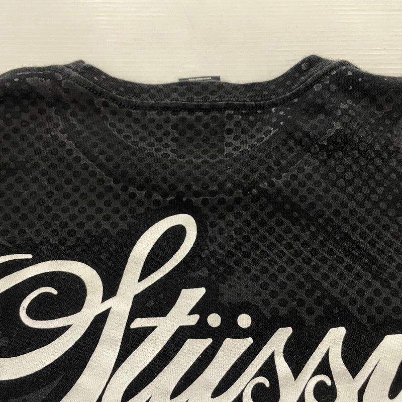 【中古品】【メンズ】 STUSSY ステューシー 00's S/S TEE 2000年代 ショートスリーブ Ｔシャツ 半袖 トップス 142-260618-sa-16-tei サイズ：M カラー：ブラック 万代Net店
