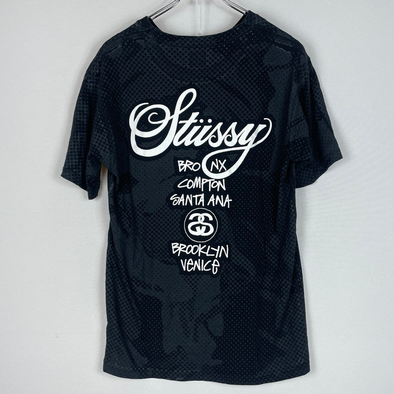 【中古品】【メンズ】 STUSSY ステューシー 00's S/S TEE 2000年代 ショートスリーブ Ｔシャツ 半袖 トップス 142-260618-sa-16-tei サイズ：M カラー：ブラック 万代Net店
