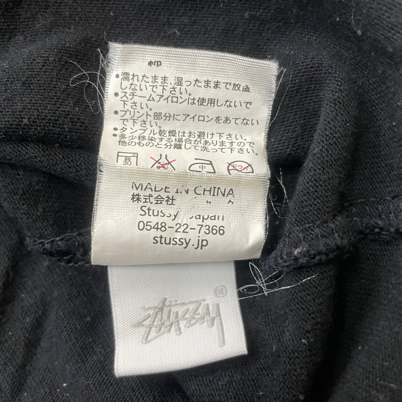 【中古品】【メンズ】 STUSSY ステューシー 00's S/S TEE 2000年代 ショートスリーブ Ｔシャツ 半袖 トップス 142-260618-sa-16-tei サイズ：M カラー：ブラック 万代Net店