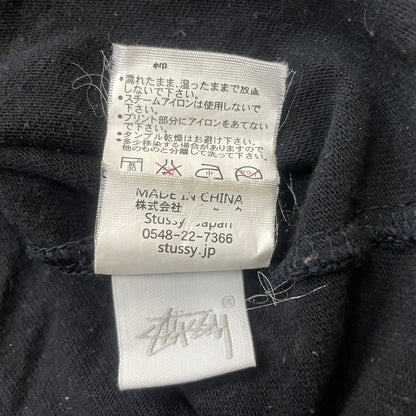 【中古品】【メンズ】 STUSSY ステューシー 00's S/S TEE 2000年代 ショートスリーブ Ｔシャツ 半袖 トップス 142-260618-sa-16-tei サイズ：M カラー：ブラック 万代Net店