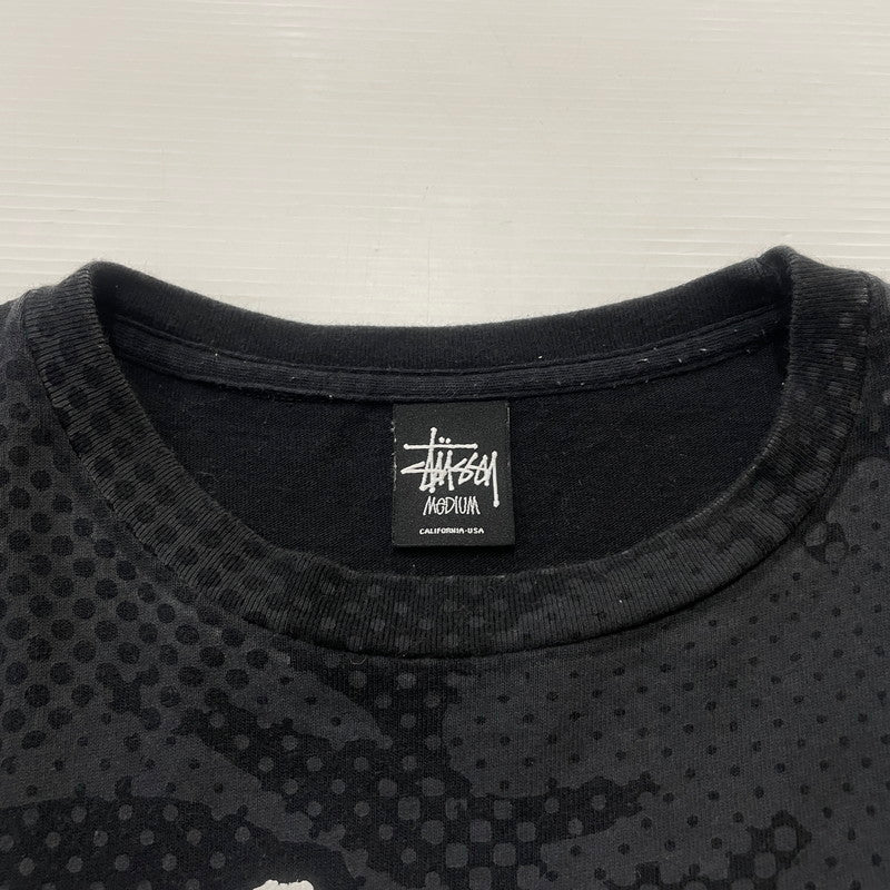 【中古品】【メンズ】 STUSSY ステューシー 00's S/S TEE 2000年代 ショートスリーブ Ｔシャツ 半袖 トップス 142-260618-sa-16-tei サイズ：M カラー：ブラック 万代Net店