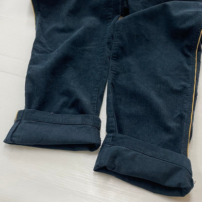 【中古品】【メンズ】 STUSSY ステューシー CORDUROY PANTS コーデュロイ パンツ ボトムス 153-260618-sa-25-tei サイズ：L カラー：ネイビー 万代Net店
