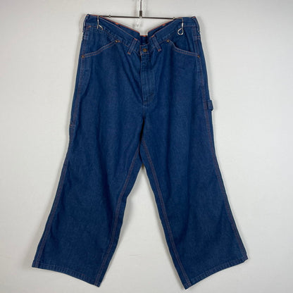 【中古品】【メンズ】 BIGMAC ビッグマック 80’ｓ PAINTER PANTS VINTAGE 80年代 ペインター パンツ ボトムス ヴィンテージ 156-260615-sa-14-tei サイズ：不明 カラー：インディゴ 万代Net店