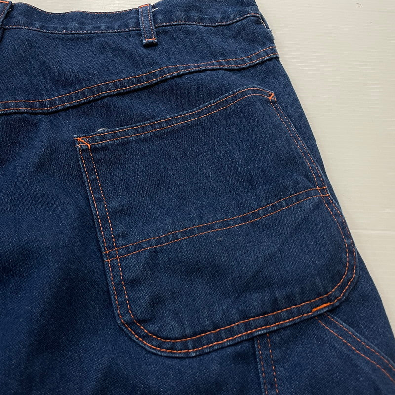 【中古品】【メンズ】 BIGMAC ビッグマック 80’ｓ PAINTER PANTS VINTAGE 80年代 ペインター パンツ ボトムス ヴィンテージ 156-260615-sa-14-tei サイズ：不明 カラー：インディゴ 万代Net店