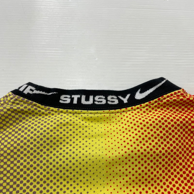 【中古品】【メンズ】 STUSSY ステューシー × NIKE ナイキ 別注コラボ L/S TOP DO5308-902 ロングスリーブ トップス マルチカラー 142-260615-sa-10-tei サイズ：XL カラー：マルチ 万代Net店