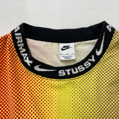 【中古品】【メンズ】 STUSSY ステューシー × NIKE ナイキ 別注コラボ L/S TOP DO5308-902 ロングスリーブ トップス マルチカラー 142-260615-sa-10-tei サイズ：XL カラー：マルチ 万代Net店