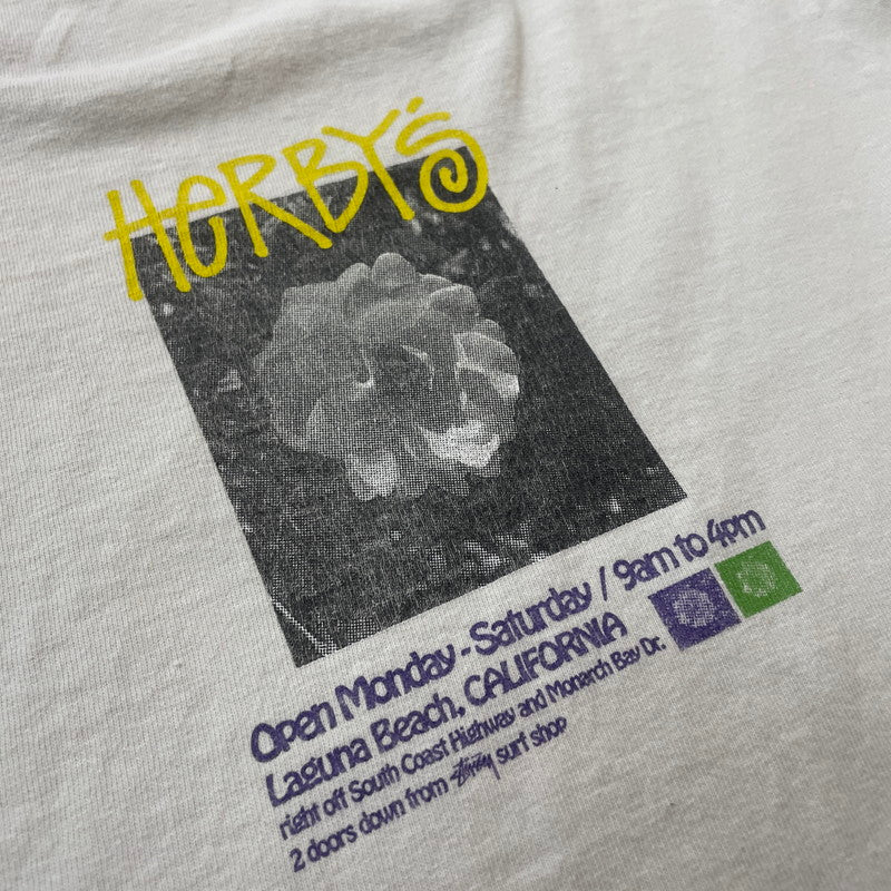 【中古品】【メンズ】 STUSSY ステューシー HERBY`S TEE エルビーズ Ｔシャツ 半袖 トップス 142-260618-sa-18-tei サイズ：XL カラー：グレー 万代Net店