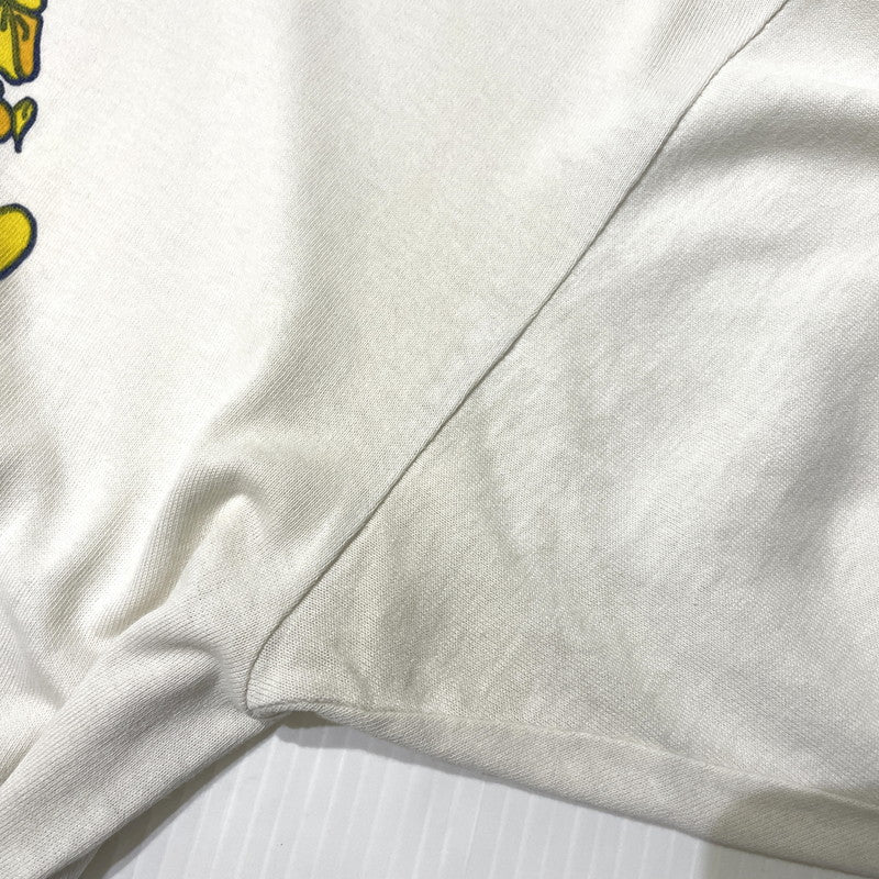 【中古品】【メンズ】 CHAMPION チャンピオン 80's PURDUE UNIVERSITY RINGER NECK TEE VINTAGE 80年代 パデュー大学 リンガー Tシャツ 半袖 トップス トリコタグ ヴィンテージ 145-260828-yo-11-teih サイズ：XL カラー：ホワイト 万代Net店