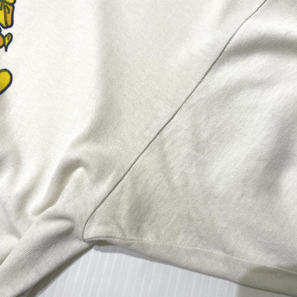 【中古品】【メンズ】 CHAMPION チャンピオン 80's PURDUE UNIVERSITY RINGER NECK TEE VINTAGE 80年代 パデュー大学 リンガー Tシャツ 半袖 トップス トリコタグ ヴィンテージ 145-260828-yo-11-teih サイズ：XL カラー：ホワイト 万代Net店