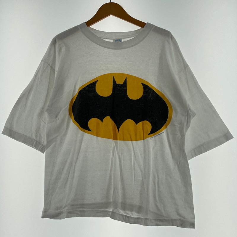 【現状渡し品】【メンズ】 RUDE DOG ルード ドッグ 90’ｓBATMAN TEE 90年代 バッドマン 半袖 トップス 145-260615-sa-06-tei サイズ：BIG カラー：ホワイト 万代Net店