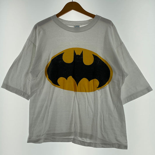 【現状渡し品】【メンズ】 RUDE DOG ルード ドッグ 90’ｓBATMAN TEE 90年代 バッドマン 半袖 トップス 145-260615-sa-06-tei サイズ：BIG カラー：ホワイト 万代Net店