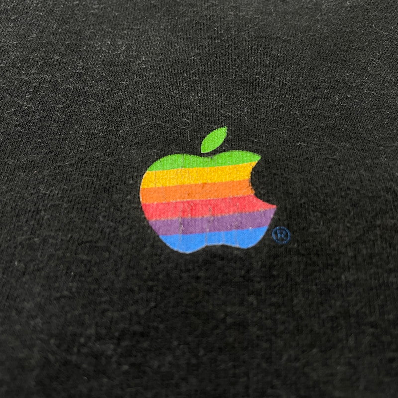 【中古品】【メンズ】 UNKNOWN 90's APPLE アンノウン 90年代 アップル × MISSION IMPOSSIBLE ミッションインポッシブル 別注コラボ EXPECT THE IMPOSSIBLE エクスペクト ザ インポッシブル 半袖 トップス 145-260615-sa-07-tei サイズ：不明 カラー：ブラック 万代Net店