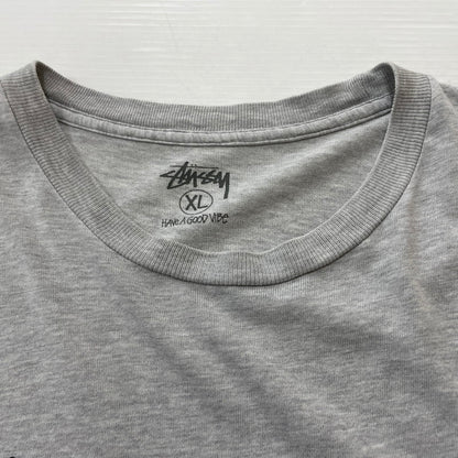 【中古品】【メンズ】 STUSSY ステューシー 90’s WORLDWIDE TEE 90年代 ワールドワイド Ｔシャツ 半袖 トップス 142-260618-sa-17-tei サイズ：XL カラー：グレー 万代Net店