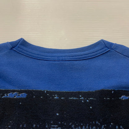 【中古品】【メンズ】 MARLBORO マルボロ UNLIMITED WOLF TEE アンリミテッド ウルフ Ｔシャツ 半袖 トップス 145-260615-sa-08-tei サイズ：フリーサイズ カラー：ブルー 万代Net店