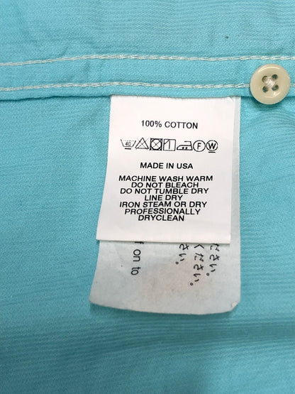 【中古品】【メンズ】 AiE エーアイイー Open Collar Corduroy Shirt オープンカラーコーデュロイシャツ トップス 140-260819-SH-16-hon サイズ：S カラー：ライトブルー 万代Net店