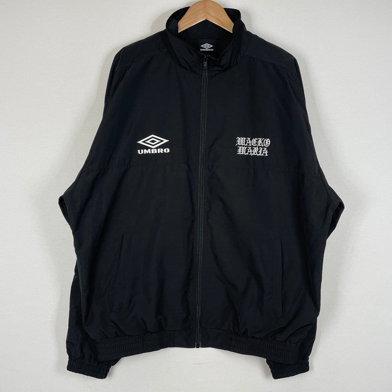 【中古品】【メンズ】 WACKO MARIA ワコマリア × UMBRO アンブロ 別注コラボ TRACK JACKET 26SS-WMO-UB01トラック ジャケット アウター 140-260615-sa-02-tei サイズ：XL カラー：ブラック 万代Net店