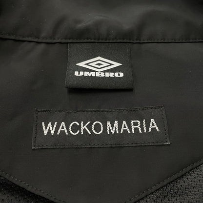 【中古品】【メンズ】 WACKO MARIA ワコマリア × UMBRO アンブロ 別注コラボ TRACK JACKET 26SS-WMO-UB01トラック ジャケット アウター 140-260615-sa-02-tei サイズ：XL カラー：ブラック 万代Net店