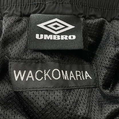 【中古品】【メンズ】 WACKO MARIA ワコマリア × UMBRO アンブロ 別注コラボ TRACK PANT 26SS-WMO-UB02トラック パンツ ボトムス 151-260615-sa-03-tei サイズ：XL カラー：ブラック 万代Net店