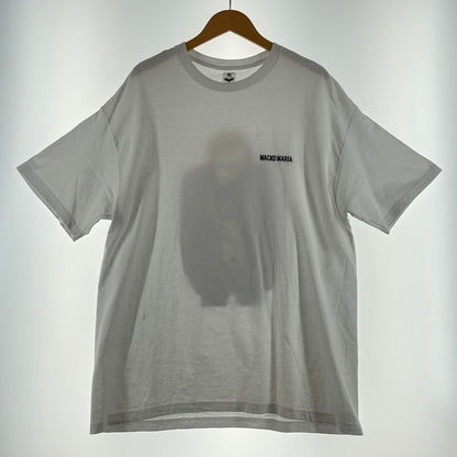 【中古品】【メンズ】 WACKOMARIA ワコマリア × THE DARK KNIGHT ザ ダークナイト 別注コラボ CREW NECK T-SHIRT JOKER クール ネック Ｔシャツ ジョーカー 半袖 トップス 140-260615-sa-04-tei サイズ：XL カラー：ホワイト 万代Net店